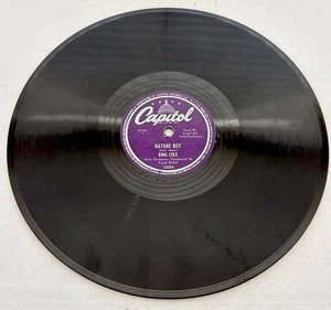 King Cole / The King Cole Trio – Nature Boy / Lost April - 78 RPM Capitol 15054 - Picture 1 of 5