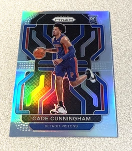 Pistones Cade Cunningham 2021-22 Panini Prizm RC Silver Prizm #282 - Imagen 1 de 2