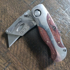 Cuchillo Plegable Craftsman Utility Box Cutter Lockback con Clip de Bolsillo - Imagen 1 de 3