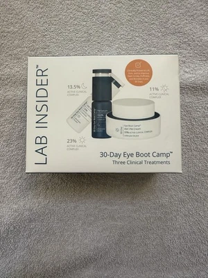 SkINN LAB INSIDER 30 DÍAS Eye Boot Camp Nuevo En Caja Sellado .34oz Y 0.5oz  Foto 1 de 4