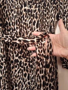 Banana Republic leopard print midi maxi dress Size 12 & Perfect. Rrp £70. - Picture 1 of 8