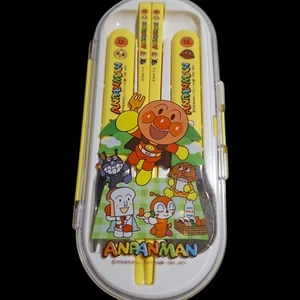 Set Utensili Giapponesi Anpanman Anime Bacchette da Collezione Forchetta Cucchiaio. Vintage - Foto 1 di 14