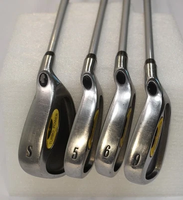 4 клюшки для гольфа Turbo Power HK1 графитовые стержни для правосторонней стойки 5 6 9 и S жесткие гибкие - Изображение 1 из 4