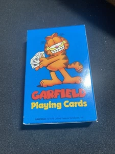 Vintage 1978 Garfield Playing Cards - Brand New And Sealed - Bild 1 von 4