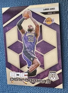 Tarjeta de baloncesto 2024-25 Panini Mosaic LeBron James Epic Performers #2 insertada 🔥 - Imagen 1 de 4