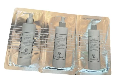 Lote de 3 SISLEY Lyslait Leche Limpiadora con Lirio Blanco 0.17 oz/5 ml Muestra Viaje Foto 1 de 4