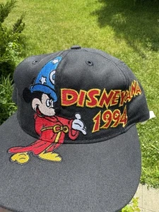 Vintage Disneyana 1994 Convention Sorcerer Mickey Mouse Goofy's Hat Co Snapback - Picture 1 of 11