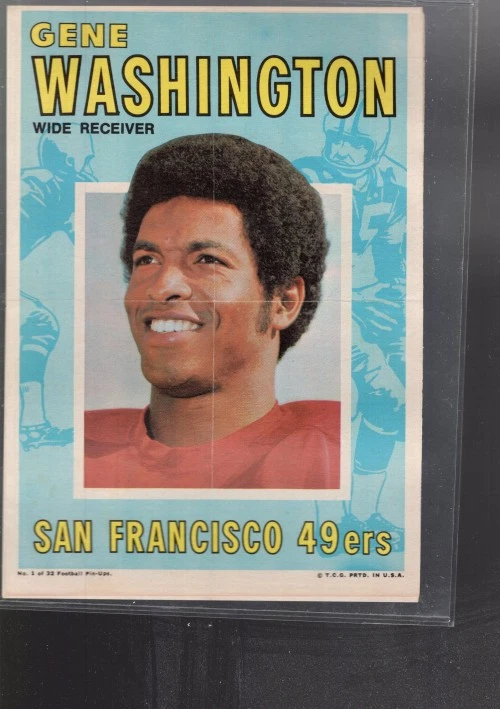 BINDER 1971 Topps Posters Inserts Football XL Cards -You Pick- 15+ FREE US SHIP - Image 1 of 1
