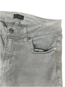 Jeans plateados para mujer W 28 L 29 Suki ajustados grises denim elásticos pantalones de mezclilla ajustados - Imagen 1 de 10