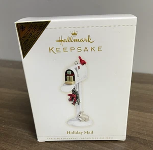 2006 Hallmark Andenken Weihnachtsschmuck Feiertag Briefkasten - Bild 1 von 8