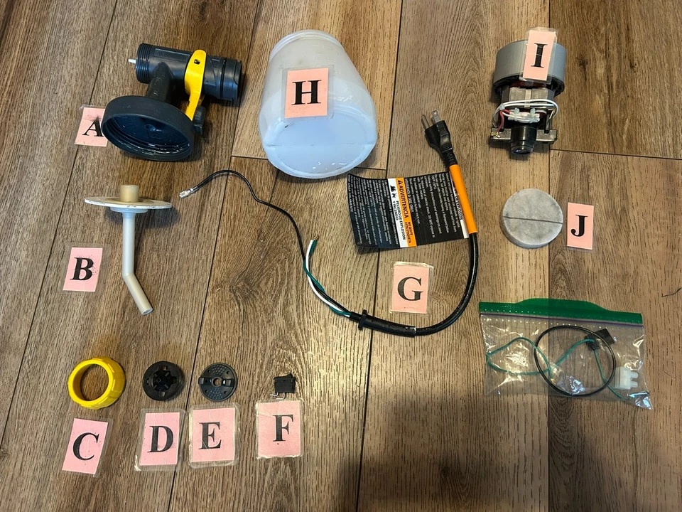 Piezas de repuesto para pulverizador de pintura eléctrico Wagner QX2 2419326 (R) Foto 1 de 1