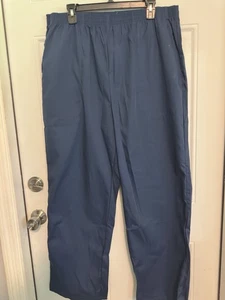 Fashion Seal Healthcare Unisex Blue Elastic Pull-On Scrubs Pants Sz XL NWOT - Picture 1 of 7