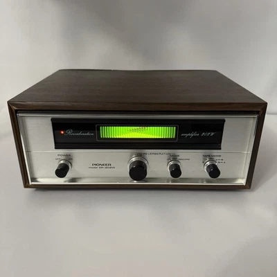 Amplificador estéreo natural de reverberación Pioneer SR-202W Japón HiFi años 70 de colección - Imagen 1 de 4