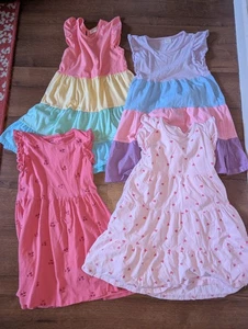Lot Of Girls Dresses Size 6-7 - Picture 1 of 5