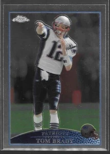 2009 Topps Chrome #TC70a Tom Brady CALCIO New England Patriots - Foto 1 di 2