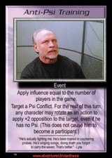 Babylon 5 ccg psi-anti-training/severed dreams