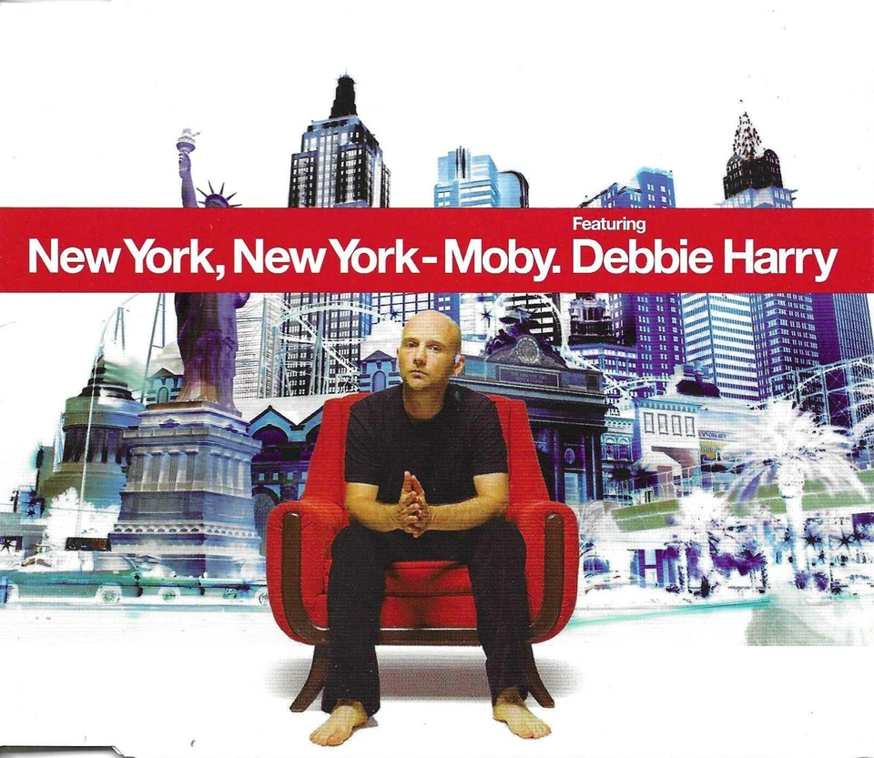 MOBY w/ DEBBIE HARRY New York / Go 6TRX MIXS & ENHANCED CD Single SEALED Blondie - Image 1 of 1