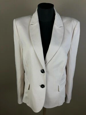 Marc Cain Womens Blazer Jacket Beige Size 5 - Image 1 of 4