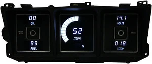 1973-1979 Ford Truck Digital Dash Panel White LED Gauges Made In The USA - Picture 1 of 8