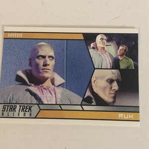 Star Trek Aliens Trading Card #3 Ruk