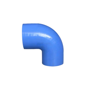 CXRacing 2.75"  to 2.50 Inch Blue Silicon Hose Reducer 90 Degree Elbow Coupler - Imagen 1 de 1