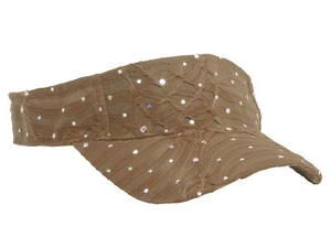 Glitter Sequin Visor - Beige - Picture 1 of 4