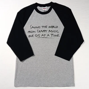 Adult Small 2006 LOVE MONKEY CBS TV Show Raglan Jersey T-Shirt Vintage VH1 - Picture 1 of 5