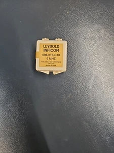 Leybold Inficon 008-010-G10 Cristal 6 MHZ 10Pcs NEW unopened - Picture 1 of 2