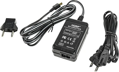 Adaptador de corriente alterna HQRP para Sony CyberShot DSC-P92 DSC-P93 DSC-S90 DSC-T7 Foto 1 de 4