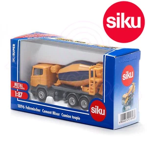 Siku 1896 Scania Cement Mixer Truck Rotating Drum Die-Cast Model Toy 1:87 Scale - Picture 1 of 2