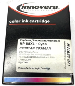 Innovera C9396AN HP 88XL High-Yield Color Ink Cartridge - Cyan - Picture 1 of 3