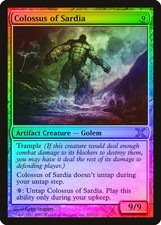 Colossus of Sardia FOIL 10th Edition NM Artifact Rare MAGIC MTG CARD ABUGames
