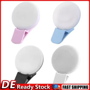 5pcs Mini LED USB Clip Mobile Phone Q Selfie Ring Flash Fill Light (Black) DE - Zdjęcie 1 z 12