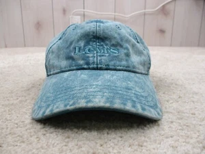 Levis Hat Cap Snap Back Blue Denim Adjustable Logo Casual Mens * - Picture 1 of 11