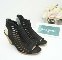 paul green diamond perforated sandal