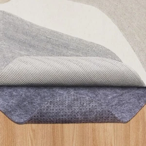 Non Slip Rug Pad, 1/4” Extra Thick Felt Under Rug, 8X10 Ft Cushioned Carpe - Picture 1 of 7