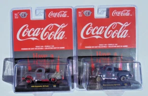 M2 Machines Coca-Cola 1950 Studebaker 2R Trucks BOTH CHASE (1 Of 750) & regular! - Picture 1 of 12