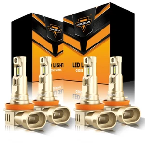 Faros LED AUXBEAM 60W Q20-SE H9 H11 blancos para Volvo S60 2005-2009 2012-2013 - Imagen 1 de 12