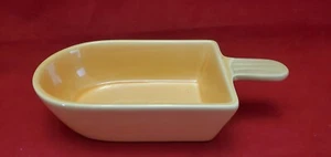 Plato de helado vintage de tazón naranja Knobler - Imagen 1 de 6