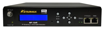 Modulador StarMax MP-104R Quad-Channel H.264 IP Streaming a ATSC/QAM J.83B Foto 1 de 4