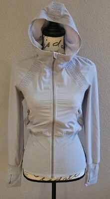 IVIVVA by LULULEMON Girls' Super Lightweight Hooded Zip Up Jacket Top BRAND NEW - Image 1 of 4