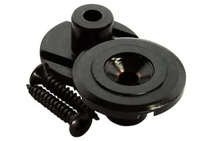 Round Bass Guitar String Retainer Tree - 2pk - Black - Picture 1 of 3