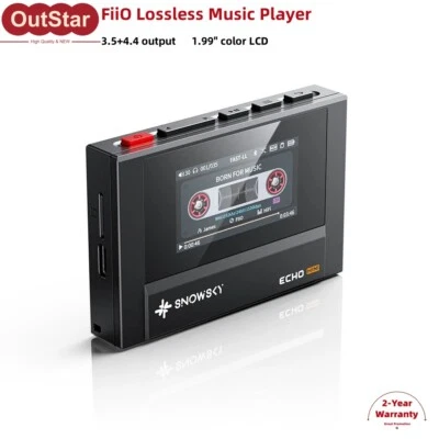 FiiO ECHO MINI Music Player Bluetooth Audio Player MP3 Support DSD Hardware #sz - Image 1 of 4