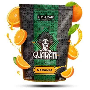 Mate Tee Guarani Naranja Yerba Mate mit Orange Klassisch Geräuchert 500 g - Bild 1 von 5