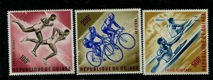 GUINEA  SCOTT# C44-C46 MNH   SPORTS TOPICAL - Picture 1 of 1