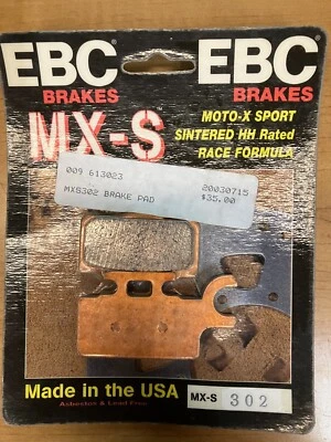 Pastillas de freno delanteras EBC para Kawasaki KX65/2003-05 2000-22 Suzuki RM65 parte # MXS302 Foto 1 de 3