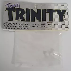 TRINITY Reflex Shock Bushing Balls (4 pcs) Delrin NT2519A RC Radio Control Part - Picture 1 of 3