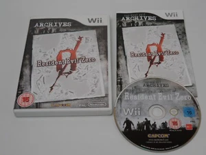 Resident Evil Archives: Resident Evil Zero / 0 (PAL) UKV Nintendo Wii CIB OVP - Foto 1 di 3