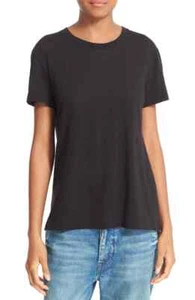 E316 NWT VINCE PIMA COTTON SWING SHORT SLEEVE WOMEN TEE SIZE XS, S, M $75 - Picture 1 of 4