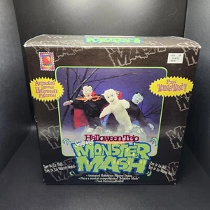 Gemmy 1997 Halloween Trio Singing Monster Mash Decor Plays Music Does Not Dance - Picture 1 of 9
